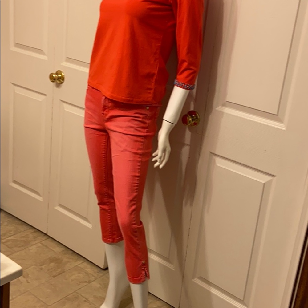 Ruby Rd.Top Small!!Cache Siz4 Capri - image 3